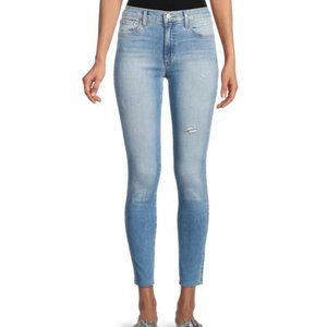 JOE'S JEANS High Rise Skinny Ankle Raw Hem - Size: 28 - NEW